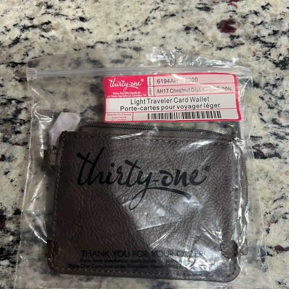 thirty-one Handbags - Thirty-One small zip wallet